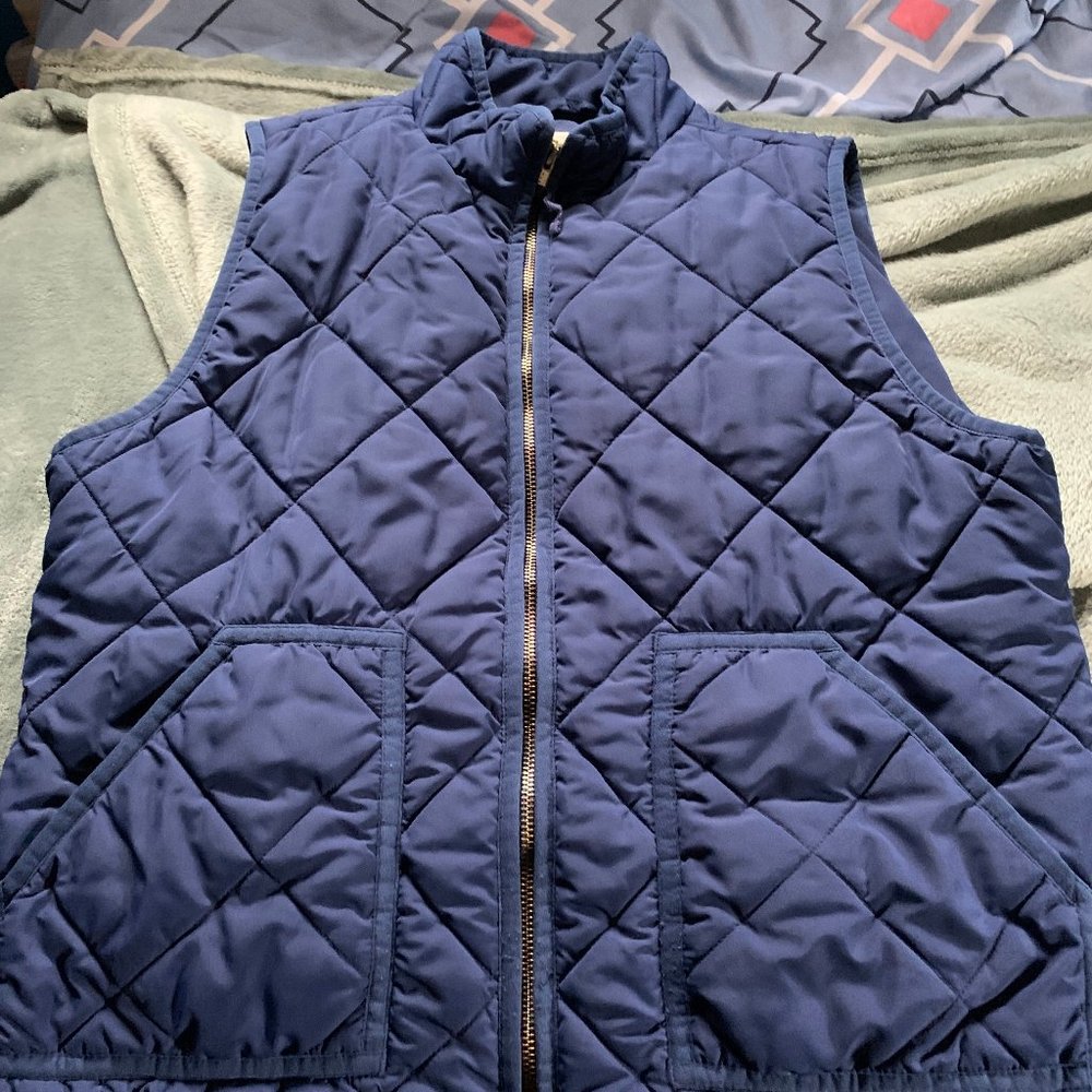 J Crew Factory Quilted Puffer Vest